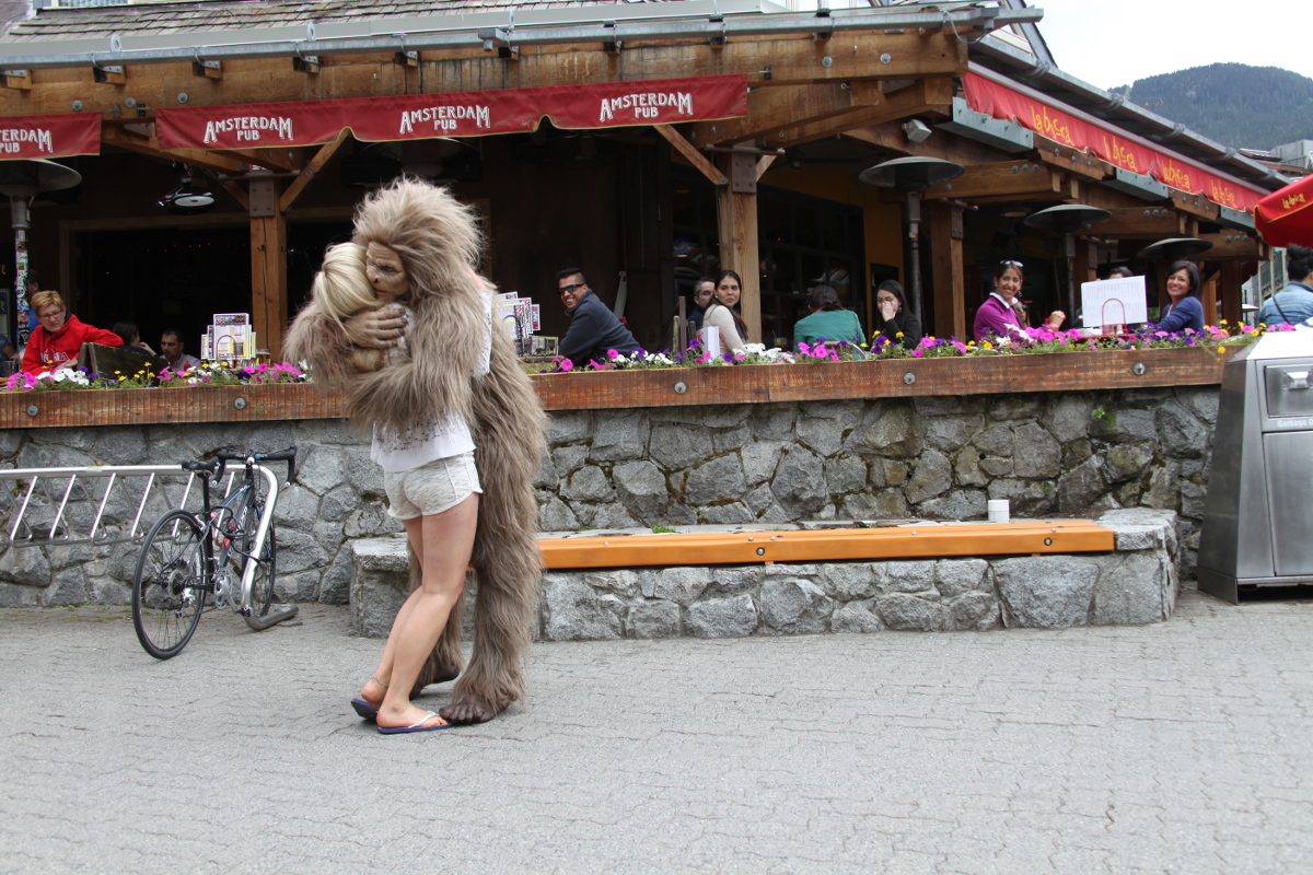 Sasquatch Hug