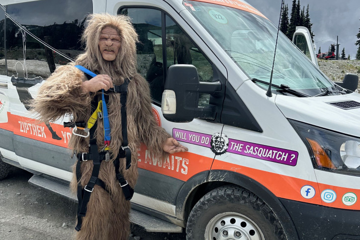 The Sasquatch® Reopens June 13, Whistler’s Longest Zipline