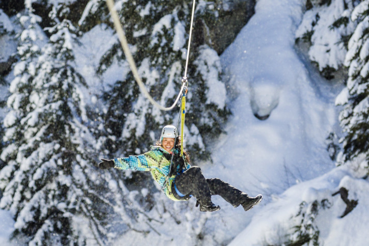 Ziplining in Whistler's Winter Climates: Dressing for Adventure