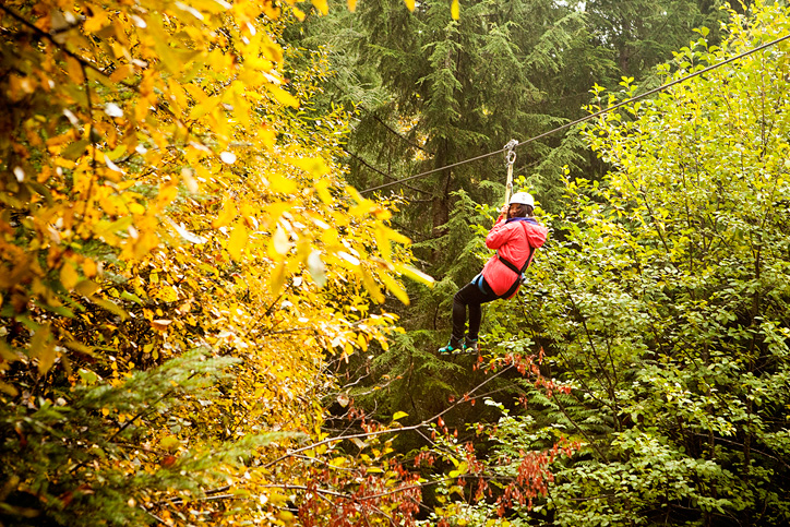 5 Reasons to go Fall Ziptrekking