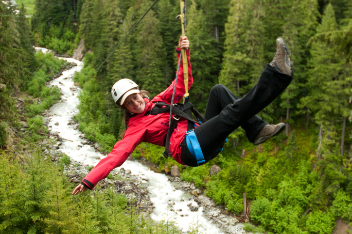 What to Wear Ziplining in the Fall