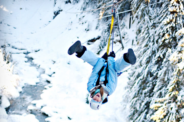 Learn How to Zipline Upside Down